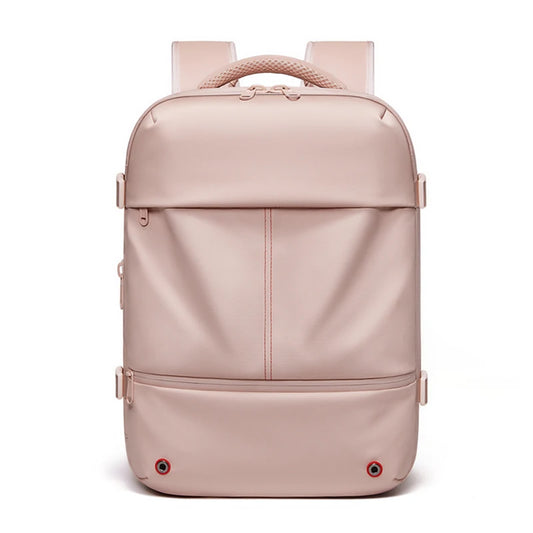 Travel Women Backpack 16 Inch Vacuum Compression Laptop Backpack USB Charging School Backpack Extended Hiking Business Backpack