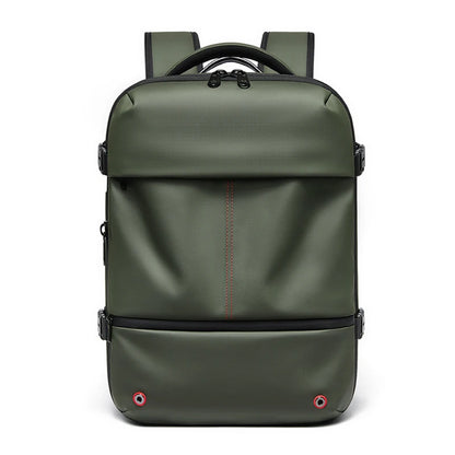 Travel Women Backpack 16 Inch Vacuum Compression Laptop Backpack USB Charging School Backpack Extended Hiking Business Backpack
